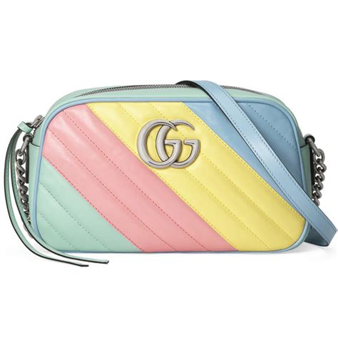 Gucci GG Marmont Bags Come In Pastel And Rainbow Colours 